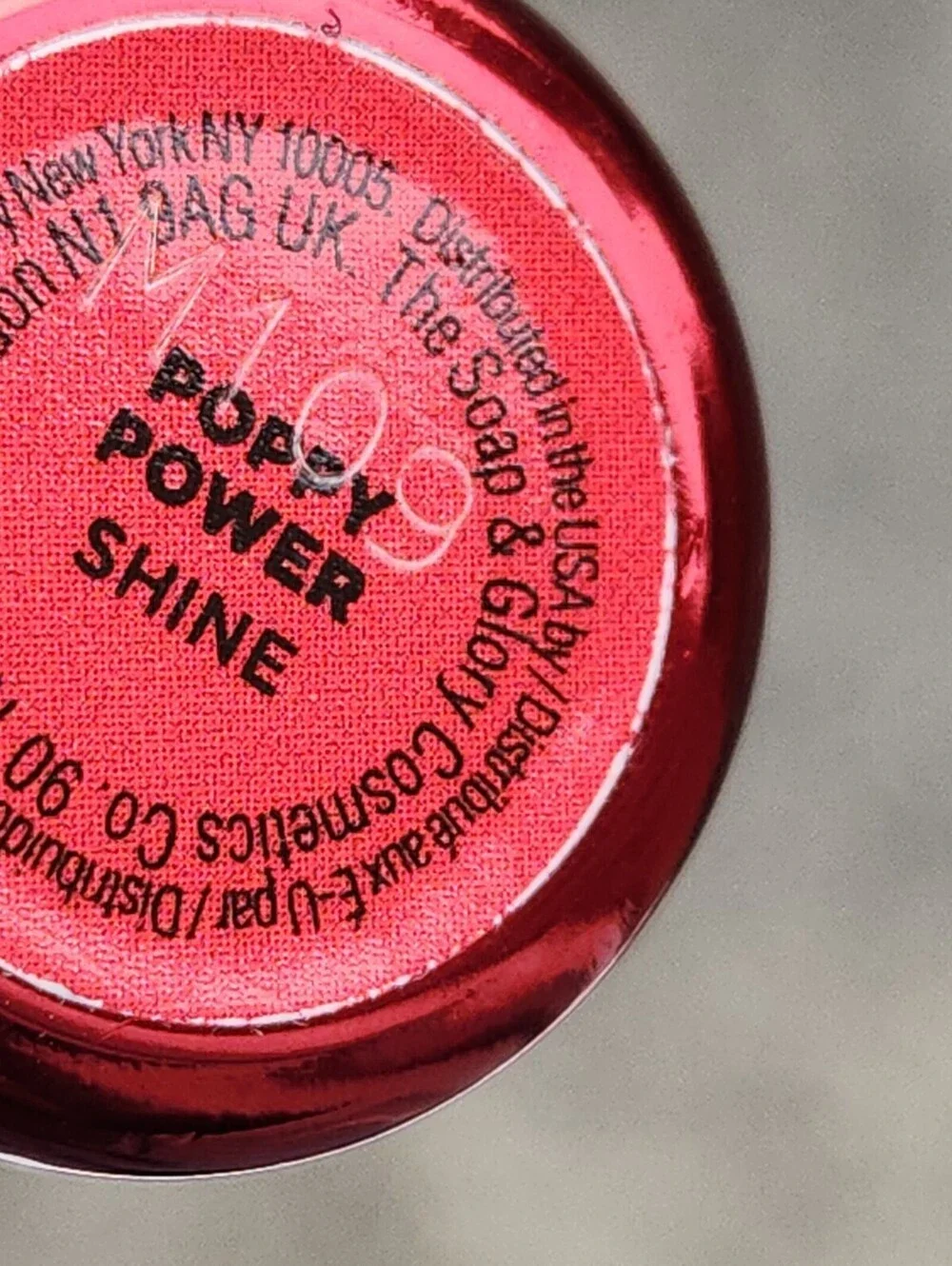Soap and Glory Sexy Mother Pucker Poppy Power Shine Lipstick